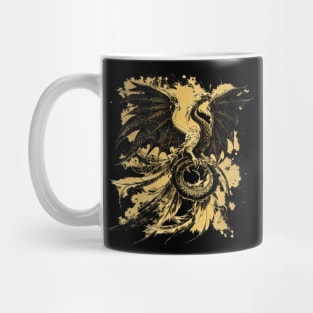 Dragon Phoenix - Mythical Creature Mug